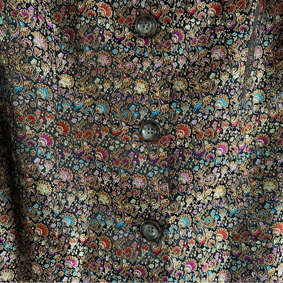 Vintage embroidered trench - Picture 10 of 11